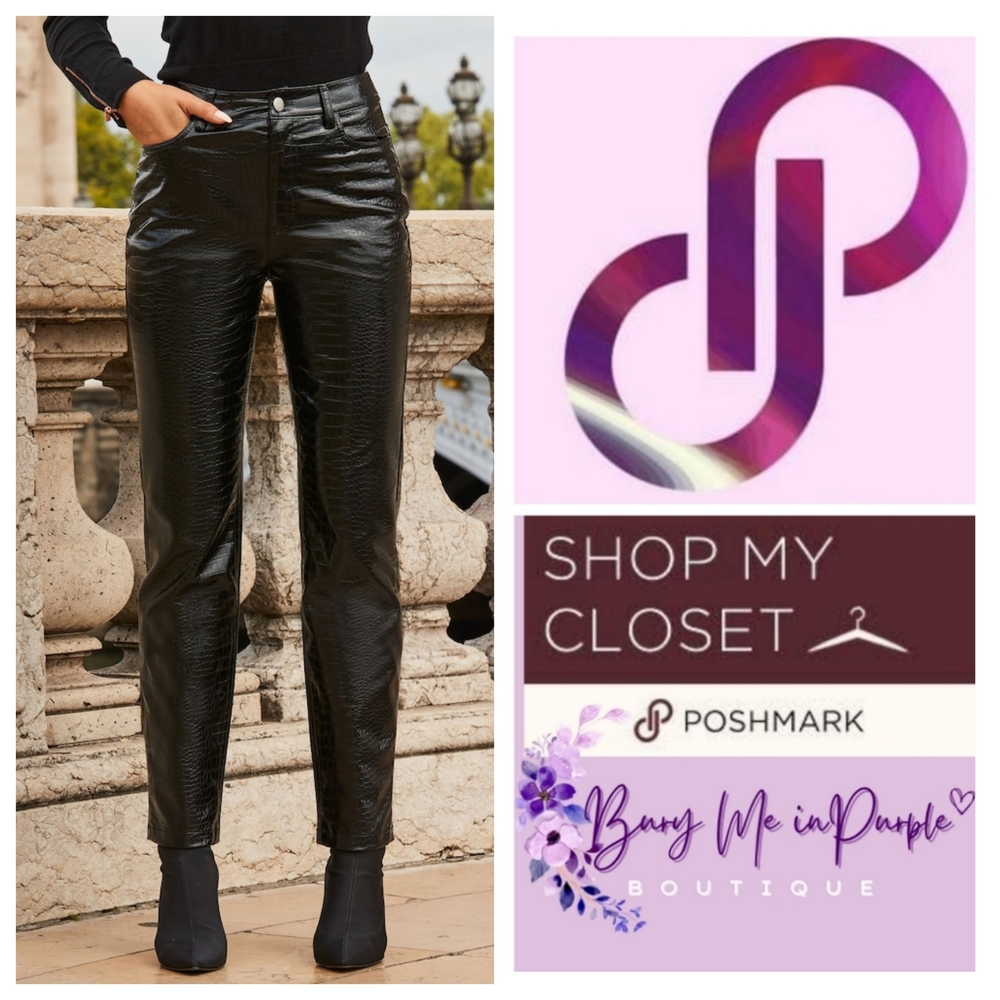 SHINY PANTS - Picture 1 of 7